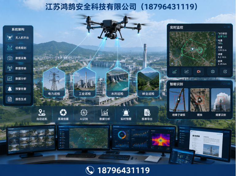 周口无人机巡检系统展示图